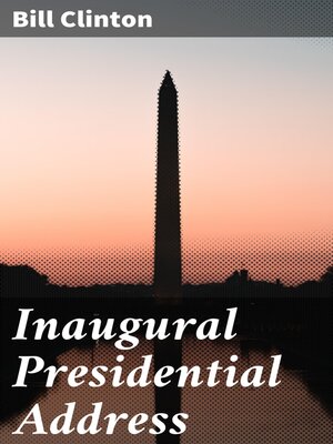 cover image of Inaugural Presidential Address